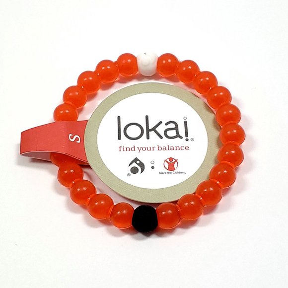 Lokai Bracelet Save The Children Red S M L XL NEW - Picture 2 of 6